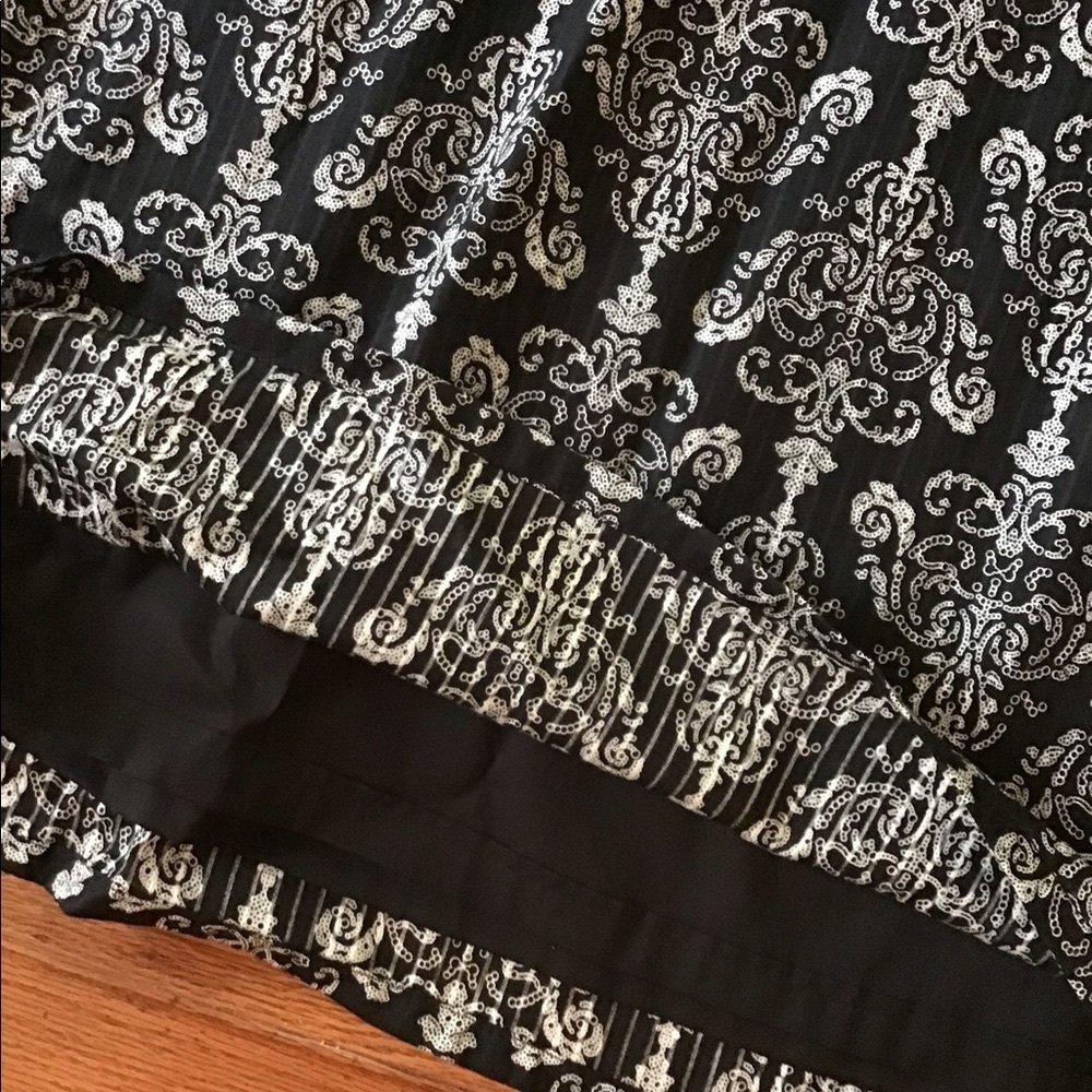 NEVER WORN LOFT COTTON SLEEVELESS LINED ALINE VNECK LIGHTWEIGHT BOHEMIAN DRESS 6 - Picture 9 of 11